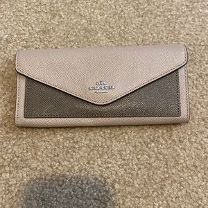 Coach Tan and Brown wallet